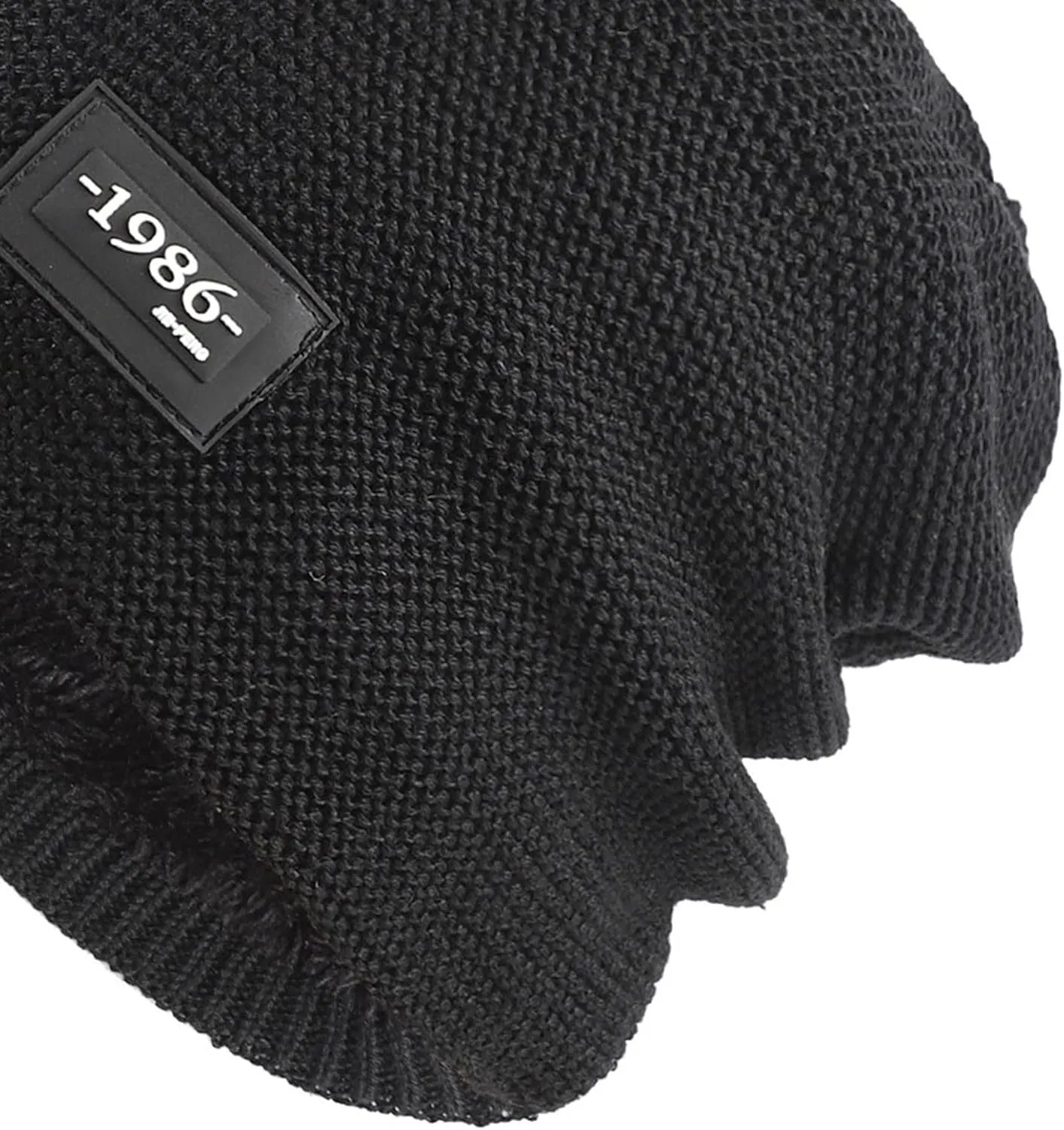Beanie for Men Women Cold Weather Warm Knit Fleece Lined Cute Beanie Cap Slouchy Beanie Hats Winter Knit Caps
