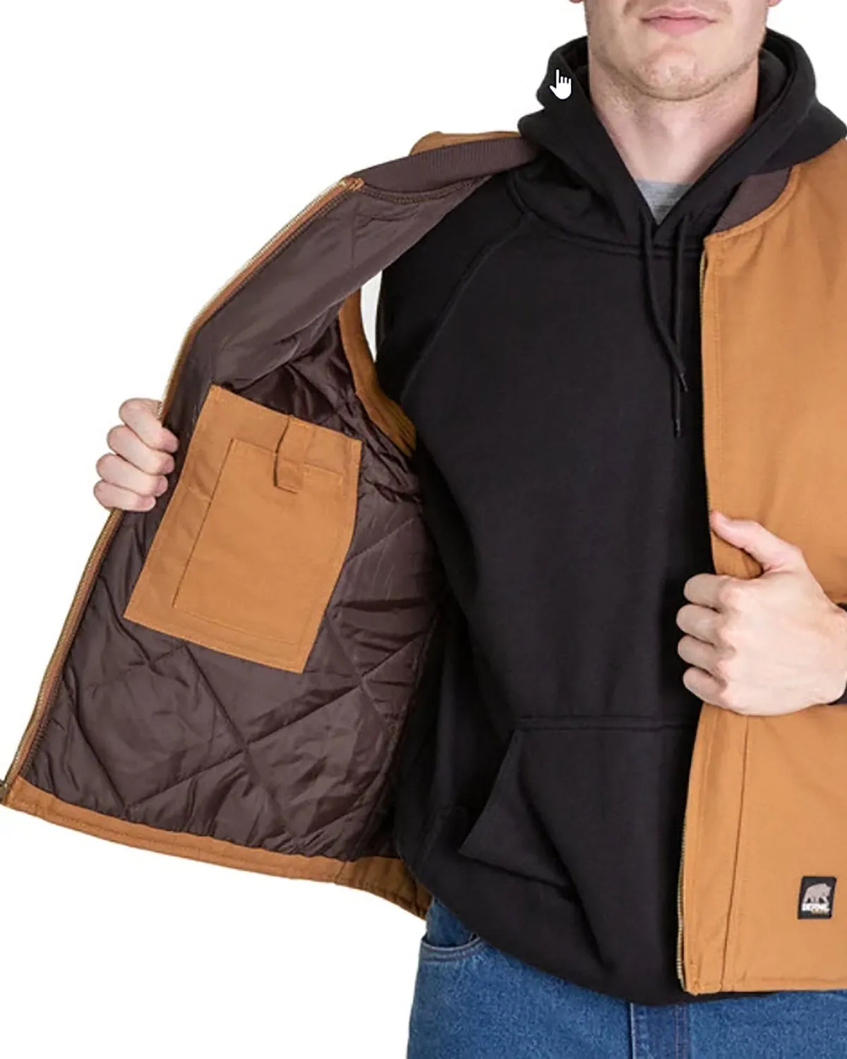 Berne Men's Workman's Duck Vest