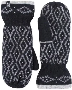 HEAT HOLDERS - Womens Warm Fleece Lined Thermal Cold Weather Knit Winter Mittens