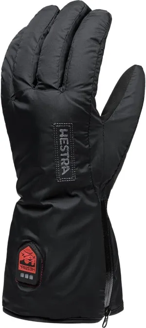 Hestra Women's Heated 5-Finger Liner I 3 Heating Levels, Rechargeable Battery, Thermal Liners for Outdoor Sports