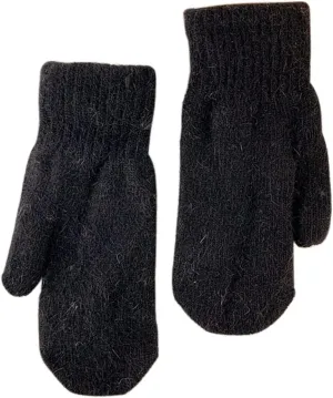 Knit Mittens for Women Warm Winter Fleece Lined Mittens Women‘s Gloves for Cold Weather
