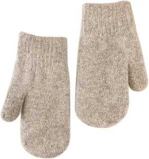 Knit Mittens for Women Warm Winter Fleece Lined Mittens Women‘s Gloves for Cold Weather