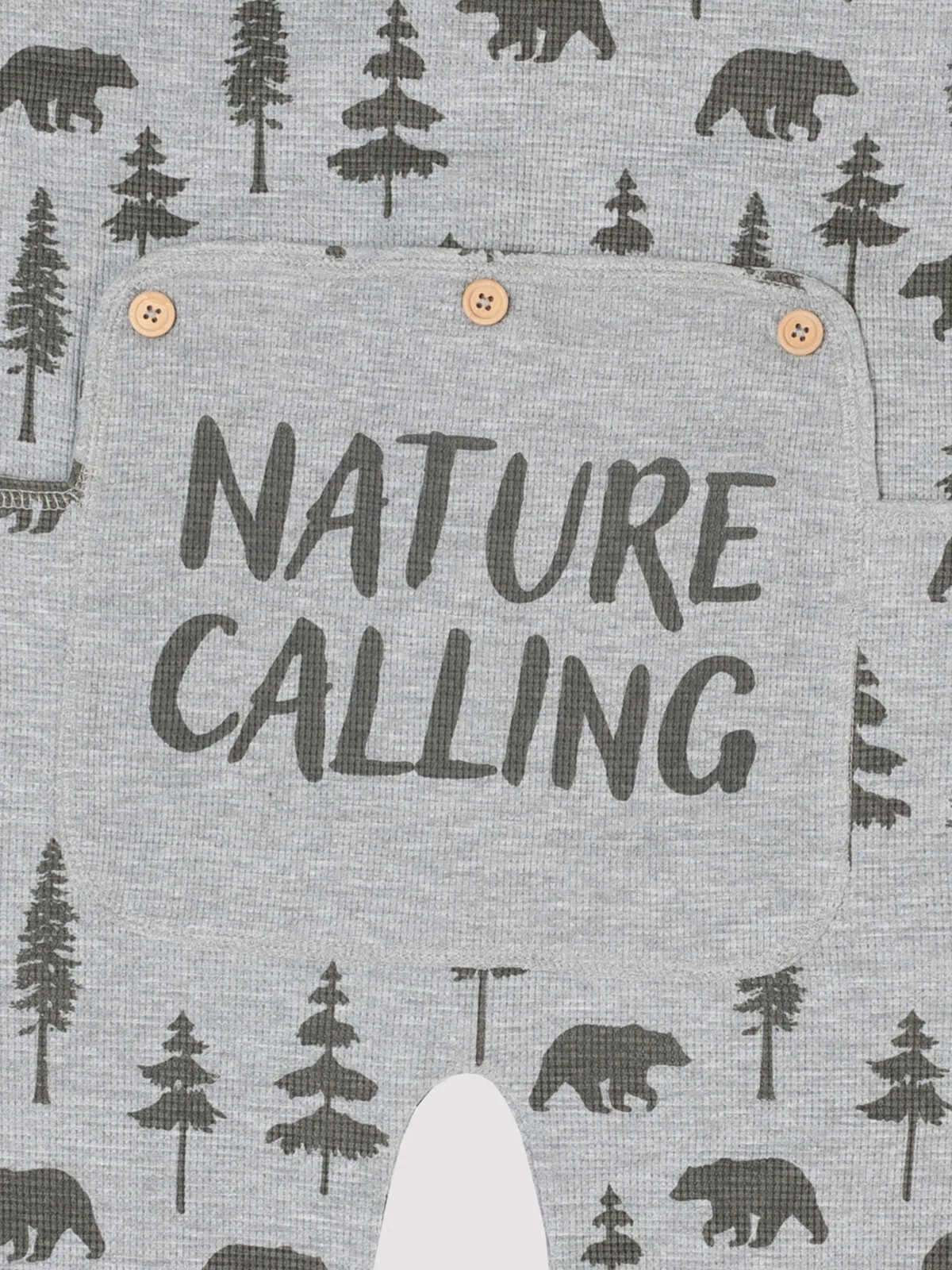 Thermal Nature Calling Kids Onesie