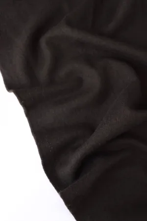 Wenge Brown Bellevue Brushed Wool Knit | By The Half Yard