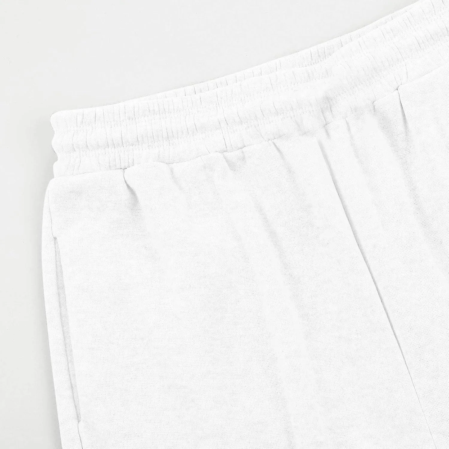 Women Casual Trendy Baggy Sweatpants with Pockets Oversize High Waist Gym Stretch Fit Jogger Pants Workout Lounge Trousers