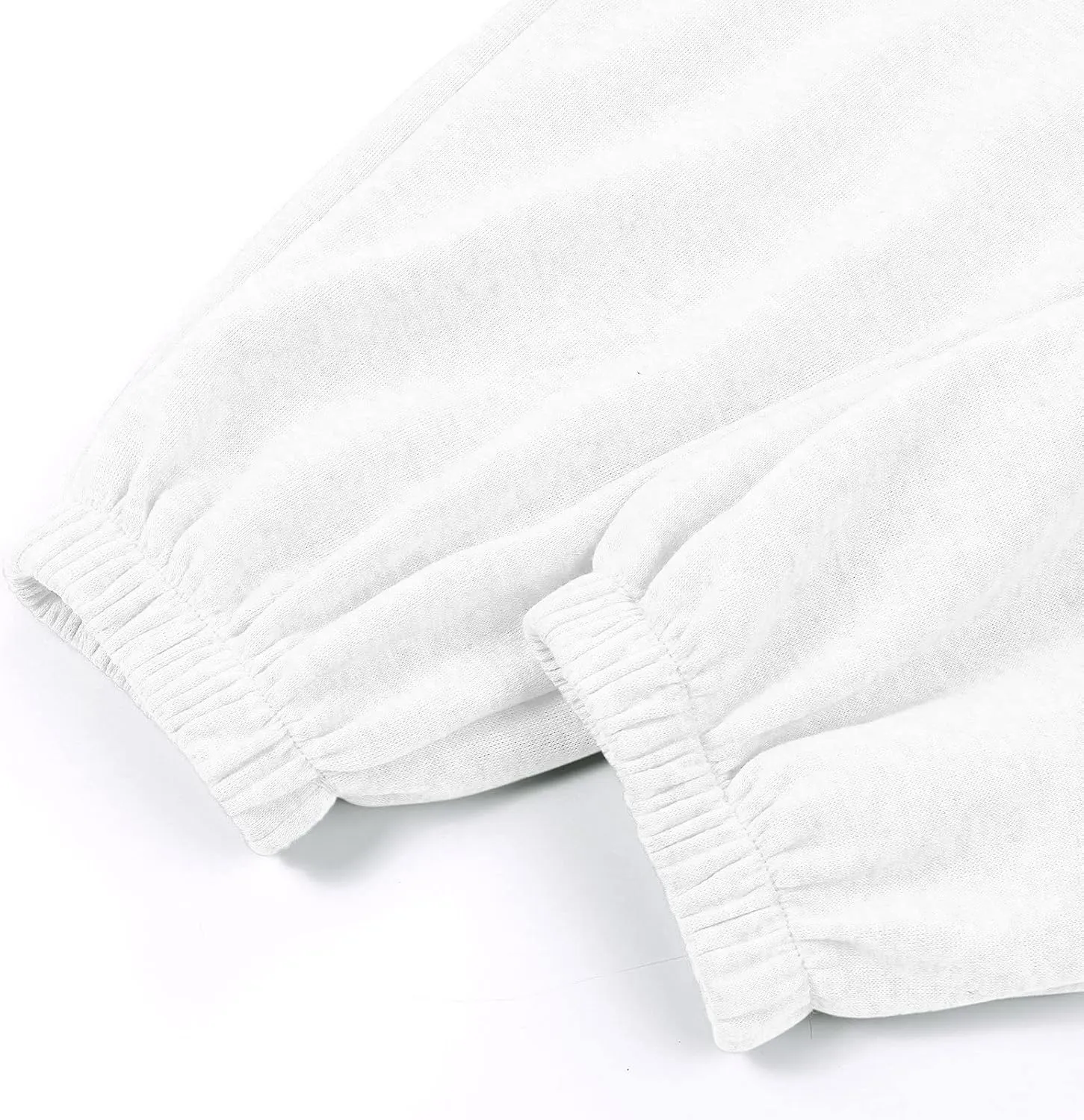 Women Casual Trendy Baggy Sweatpants with Pockets Oversize High Waist Gym Stretch Fit Jogger Pants Workout Lounge Trousers