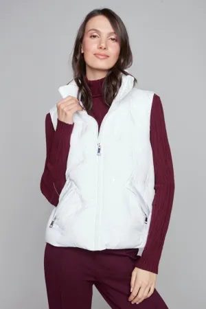 Zip Front Puffer Vest