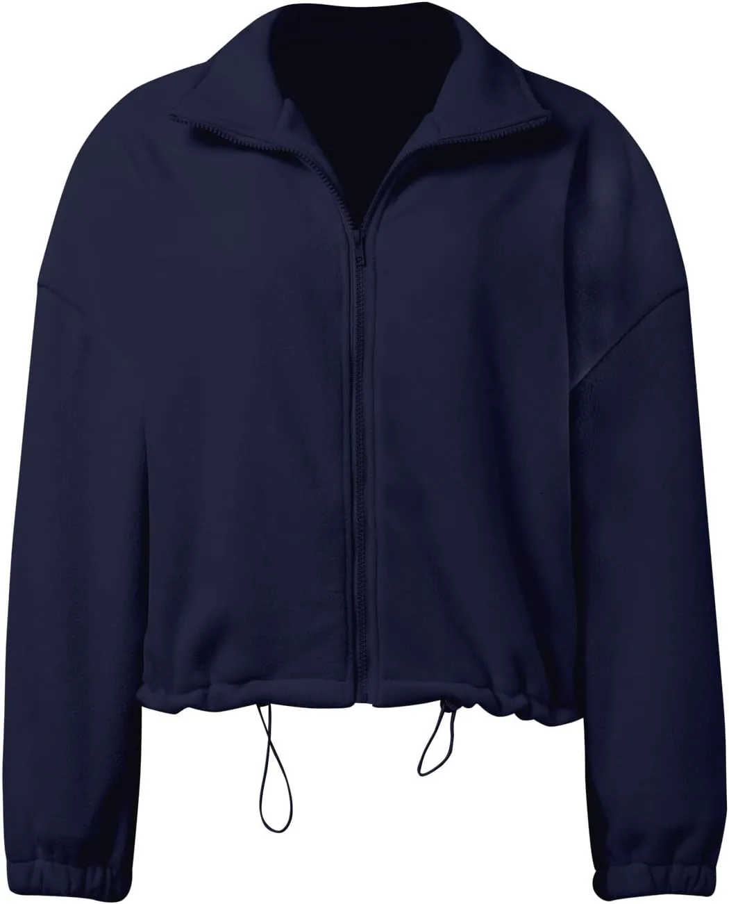 Zip Up Hoodie Women Oversized Sweatshirt Fleece Cropped Jacket Trendy Fleece Jacket Workout Coat Anorak plus Size Womens Coat